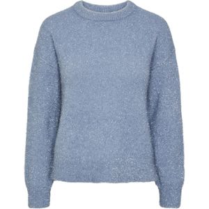 PIECES - PCSNOW LS O-NECK KNIT - Dames - Gebreide truien