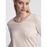 Pieces - Billo - T-shirt - Gestreept - Lurex - Lange Mouwen