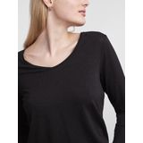 Pieces - Billo Lurex - T-shirt - Gestreept - Lange Mouwen