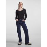 Pieces - Billo Lurex - T-shirt - Gestreept - Lange Mouwen