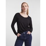 Pieces - Billo Lurex - T-shirt - Gestreept - Lange Mouwen