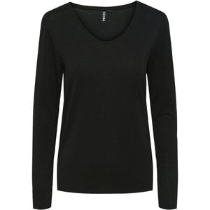 Pieces - Billo Lurex - T-shirt - Gestreept - Lange Mouwen