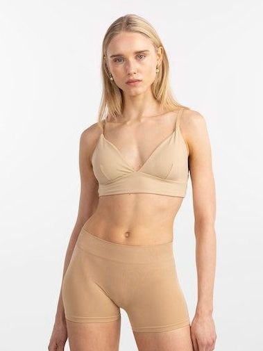 Bralette - Naturel - Jersey - Zonder Beugels - Gemakkelijk in Onderhoud