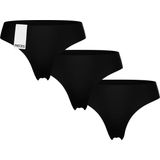 PIECES string PCNAMEE (set van 3) zwart