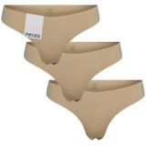 PIECES string PCNAMEE (set van 3) beige
