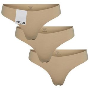 PIECES string PCNAMEE (set van 3) beige