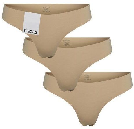 PIECES string PCNAMEE (set van 3) beige