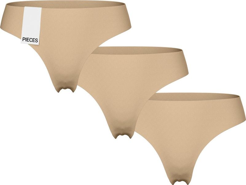 PIECES string PCNAMEE (set van 3) beige