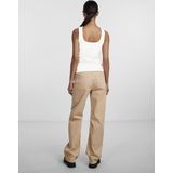 Pieces - Mouwloze Top - Bright White - 86% Gerecycled Polyester