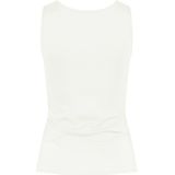 Pieces - Mouwloze Top - Bright White - 86% Gerecycled Polyester