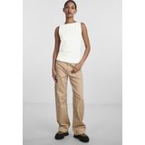 Pieces - Mouwloze Top - Bright White - 86% Gerecycled Polyester