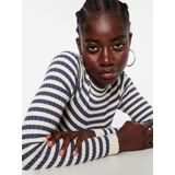 Sweater - Ronde Hals - Lange Mouwen - Geribbelde Stof - 50% Lenzing EcoVero Viscose