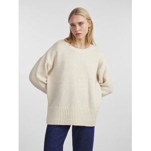 Pieces - Pcnancy Ls Loose o-Neck Knit Noos Bc - Dames - Gebreide Truien