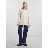 PIECES - Pcnancy LS Noos Bc - Sweatshirt - Berk - Oversized - Ronde Hals