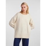 PIECES - Pcnancy LS Noos Bc - Sweatshirt - Berk - Oversized - Ronde Hals