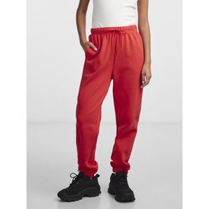 Pieces dames Loungewear broek - Sweat pants - Colours - Rood