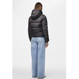 Pieces - Bee New - Gewatteerde Jas - Kort - Capuchon - Polyester