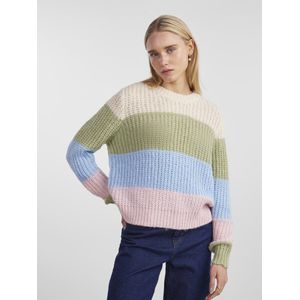 Pieces - Pcnaomi Ls o-Neck Knit Noos Bc - Dames - Gebreide Truien