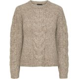 Pieces - Nina - Trui - Gebreid - O-hals - Lange Mouwen - Normaal