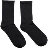 Pieces - DSS17109883 - Dames Sokken - Wit en Zwart - 1-pack - Strepen