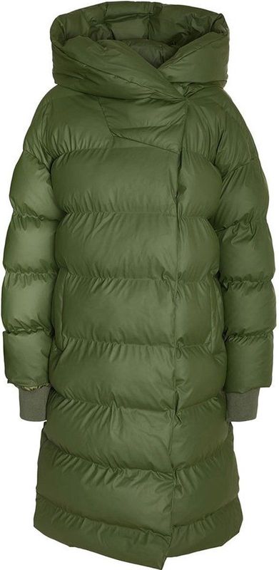 Damesjas - Gewatteerd - Opstaande Kraag - Capuchon - Synthetische Voering