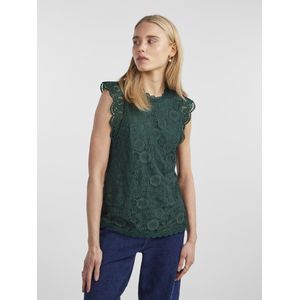 PIECES Vrouwelijke top zonder mouwen PCOLLINE-kant