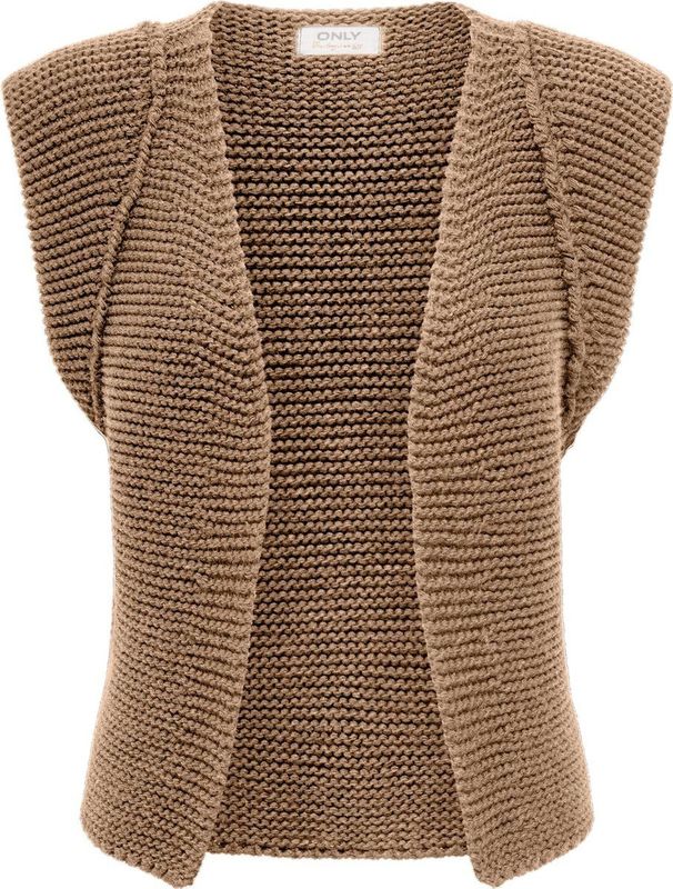 Only - Onlloui - Gilet - Camel