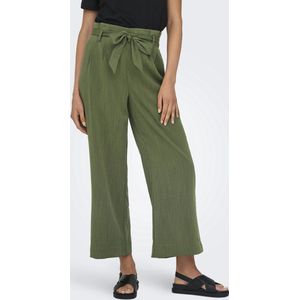 Only - Broeken - Groen - Viscose/Polyester/Nylon