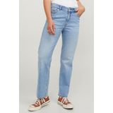 JJXX Jeans Jxnice Sl-straight Ank Mw 4 Dnm 12246133 Medium Blue Denim Dames