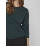 Vila - Vidalo O-neck Knit Top - Gebreide Trui - Ponderosa Pine - Dames