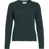 Vila - Vidalo O-neck Knit Top - Gebreide Trui - Ponderosa Pine - Dames