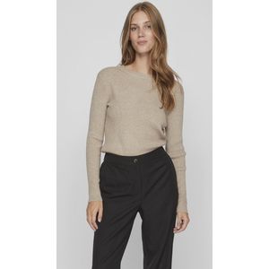 VILA - VICOMFY O-NECK L S KNIT TOP- NOOS - Dames - Gebreide truien