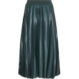 Plooirok - Midi - Zwart - 96% Gerecycled Polyester