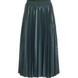 Plooirok - Midi - Zwart - 96% Gerecycled Polyester