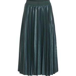 Plooirok - Midi - Zwart - 96% Gerecycled Polyester