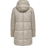 JDY - Puffer Jas - Lang - Met Capuchon - Zachte Basics
