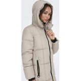 JDY - Puffer Jas - Lang - Met Capuchon - Zachte Basics