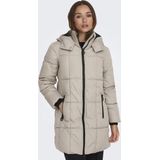 JDY - Puffer Jas - Lang - Met Capuchon - Zachte Basics