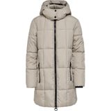 JDY - Puffer Jas - Lang - Met Capuchon - Zachte Basics