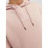 JACK & JONES - Arie - Hoodie - Oudroze - Slim Fit - Katoenmengsel