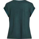 Vila - Casual T-shirt - Ponderosa Pine - 100% Gerecycled Polyester