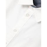 ONSALVARO - SLIM LS OXFORD SHIRT - Wit - Katoen/Polyester