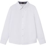 ONSALVARO - SLIM LS OXFORD SHIRT - Wit - Katoen/Polyester