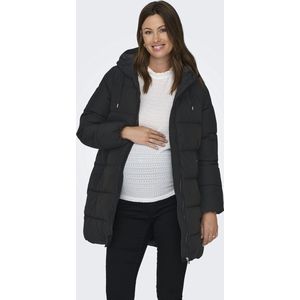 Olmdolly - Puffer Jas - Lang - Winddicht - Met Capuchon - Voorzakken met Ritssluiting