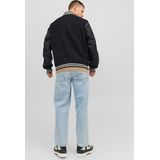 JACK & JONES ORIGINALS Bomberjack JORCOLLEGE met Printopdruk Zwart