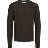 JACK & JONES Miguel - Pullover - Donkerbruin - Katoen