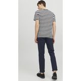 Chino-broek - Geometrisch Patroon - Slim Fit - 78% Katoen