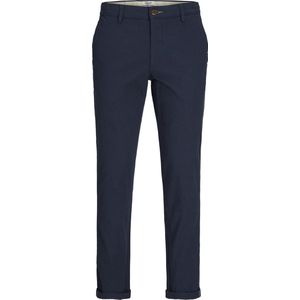 JACK & JONES Jpstmarco Jjfury Ana Noos Chinobroek voor heren, marineblauw blazer