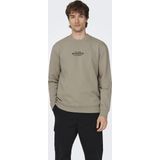 Kobe Bryant Celebrity Crew Neck Vintage Khaki