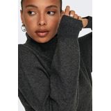 Onlsasha - Gebreide Jurk - Midi-lengte - Rolkraag - Lange Mouwen - Comfort Fit